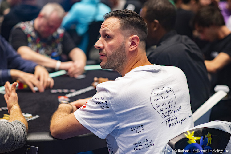 Jerome Moreau in action at the PSPC